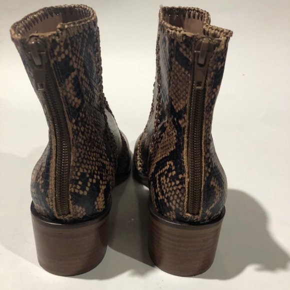 Chelsea & Violet Womens CV Lucy Ankle Zip Boot 6.5 - Picture 9 of 10